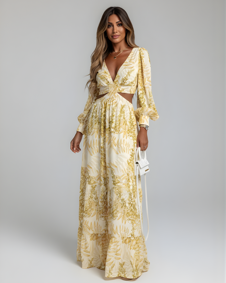 Marula | Maxi Dress with Cut-Out Waist