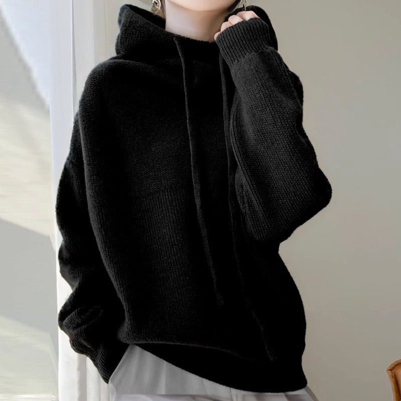 Womens Chunky Knit Jumper Thick Warm Lazy Pullover