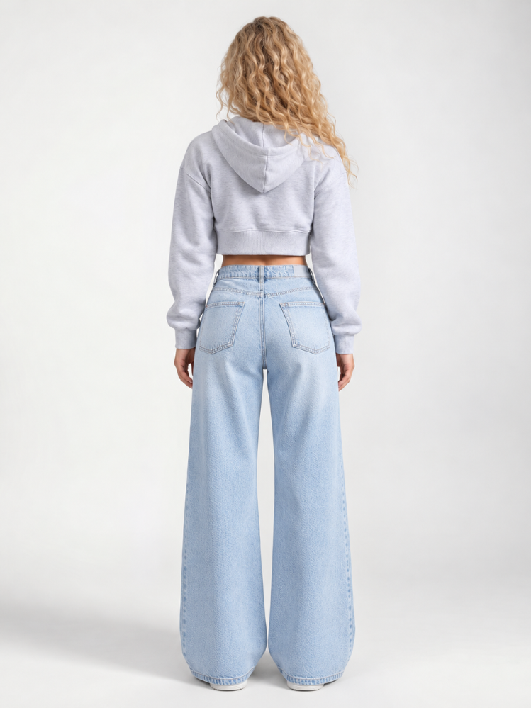 Lillie | Wide-Leg Jeans with Long Hem
