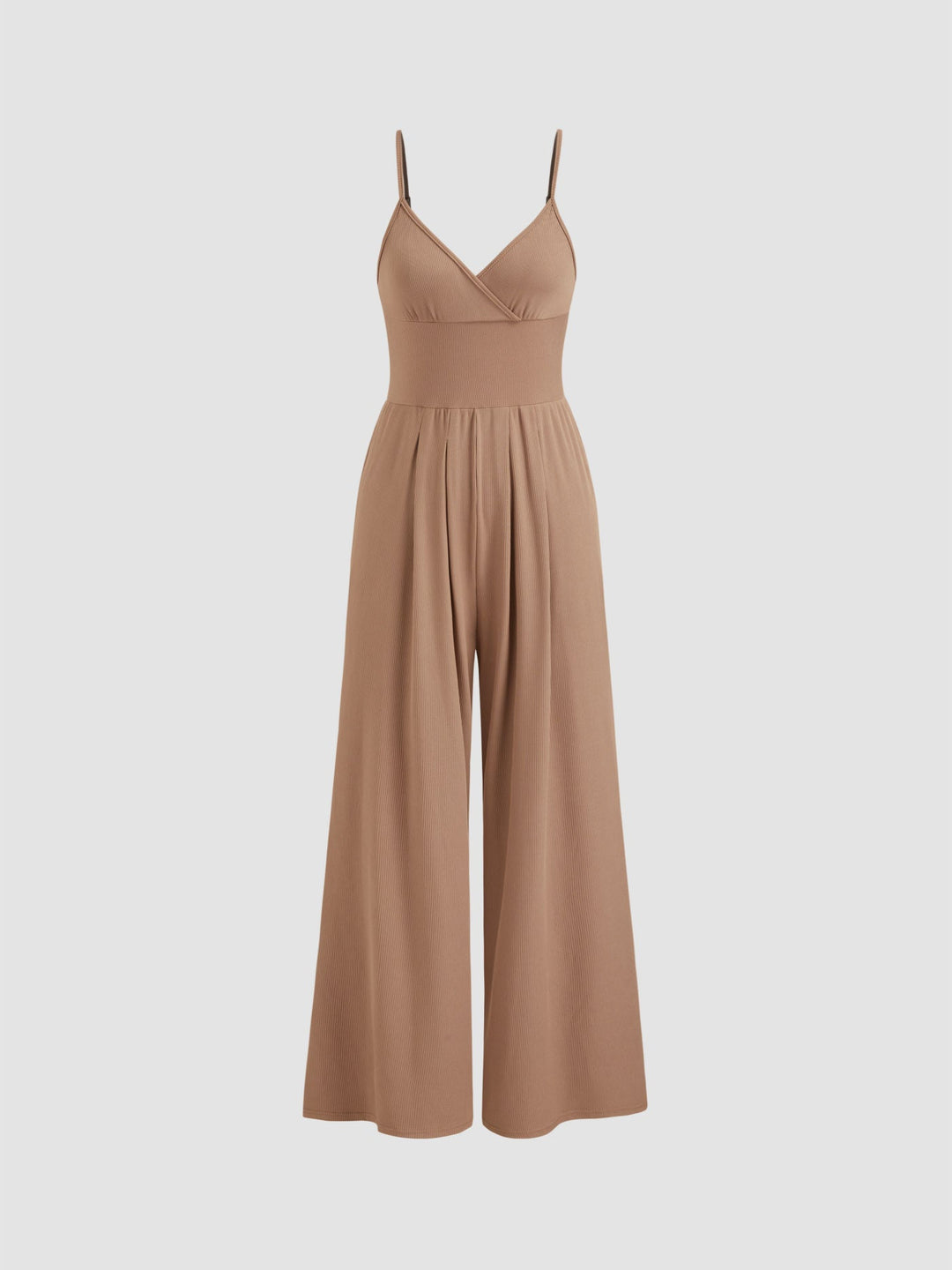 Jasmine | V-neck Cami Wide Leg Jumpsuit