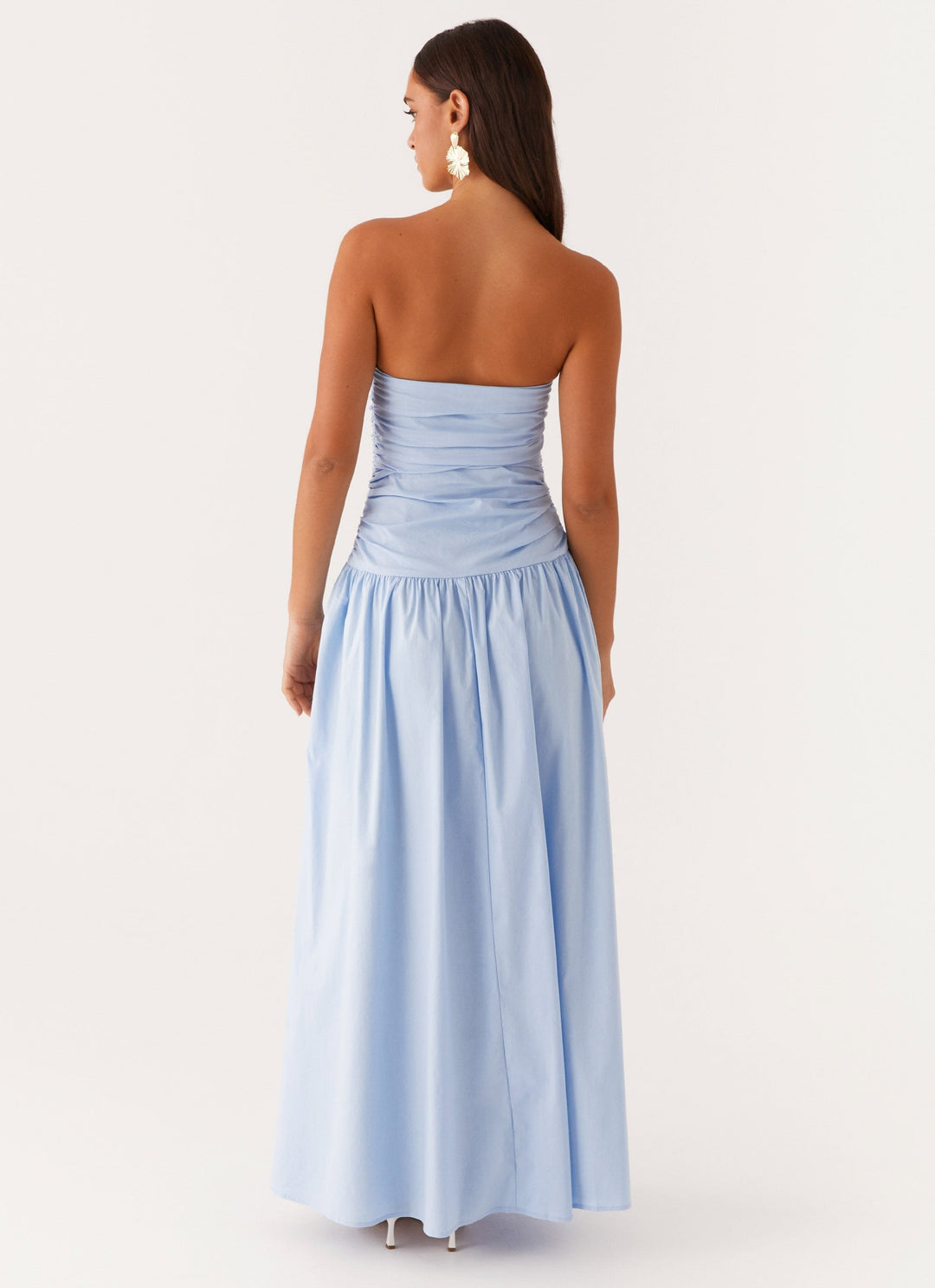 Norma | Cowl Neck Slinky Bias Cut Maxi Dress
