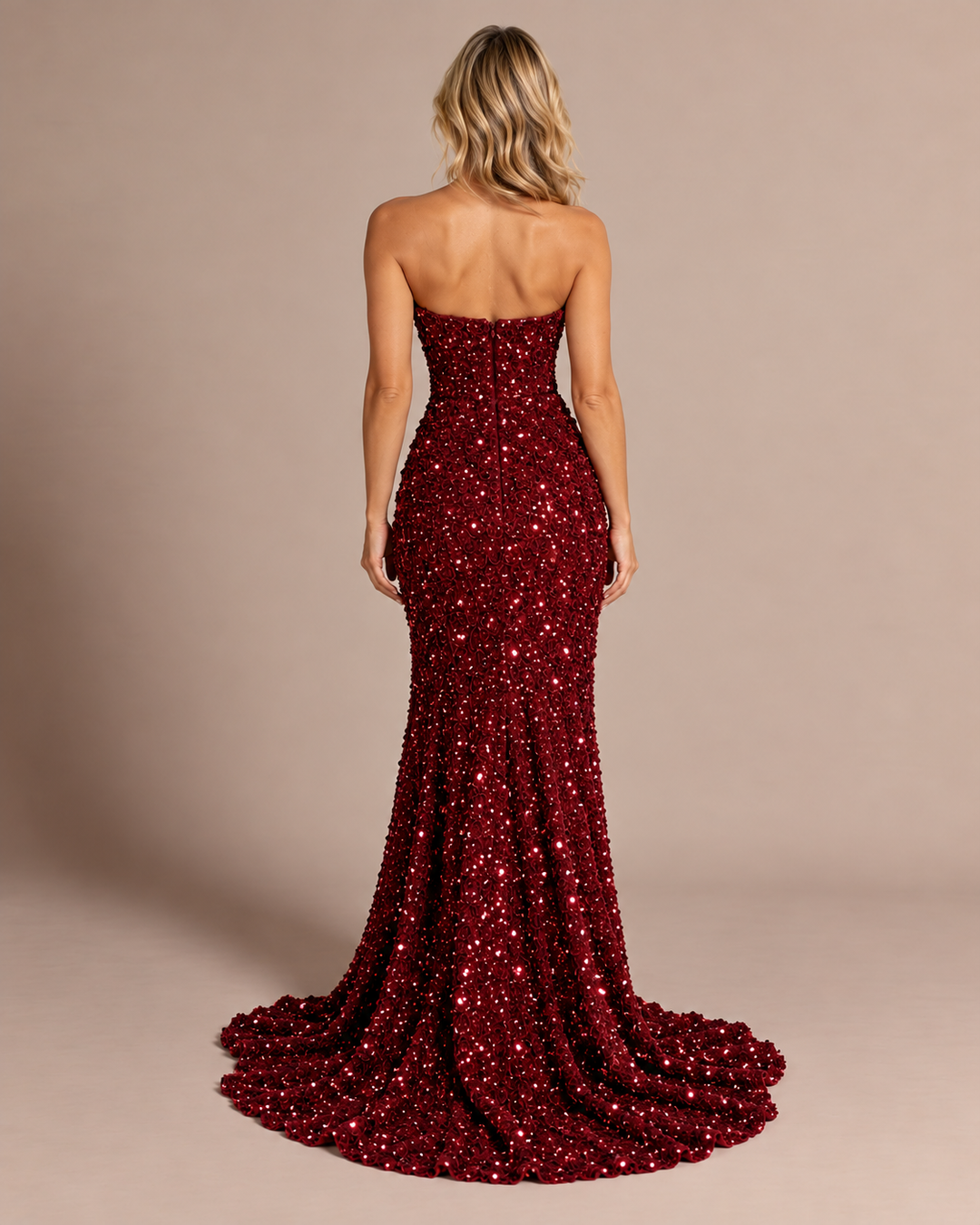 Verity | Off-Shoulder Side Slit Maxi Dress