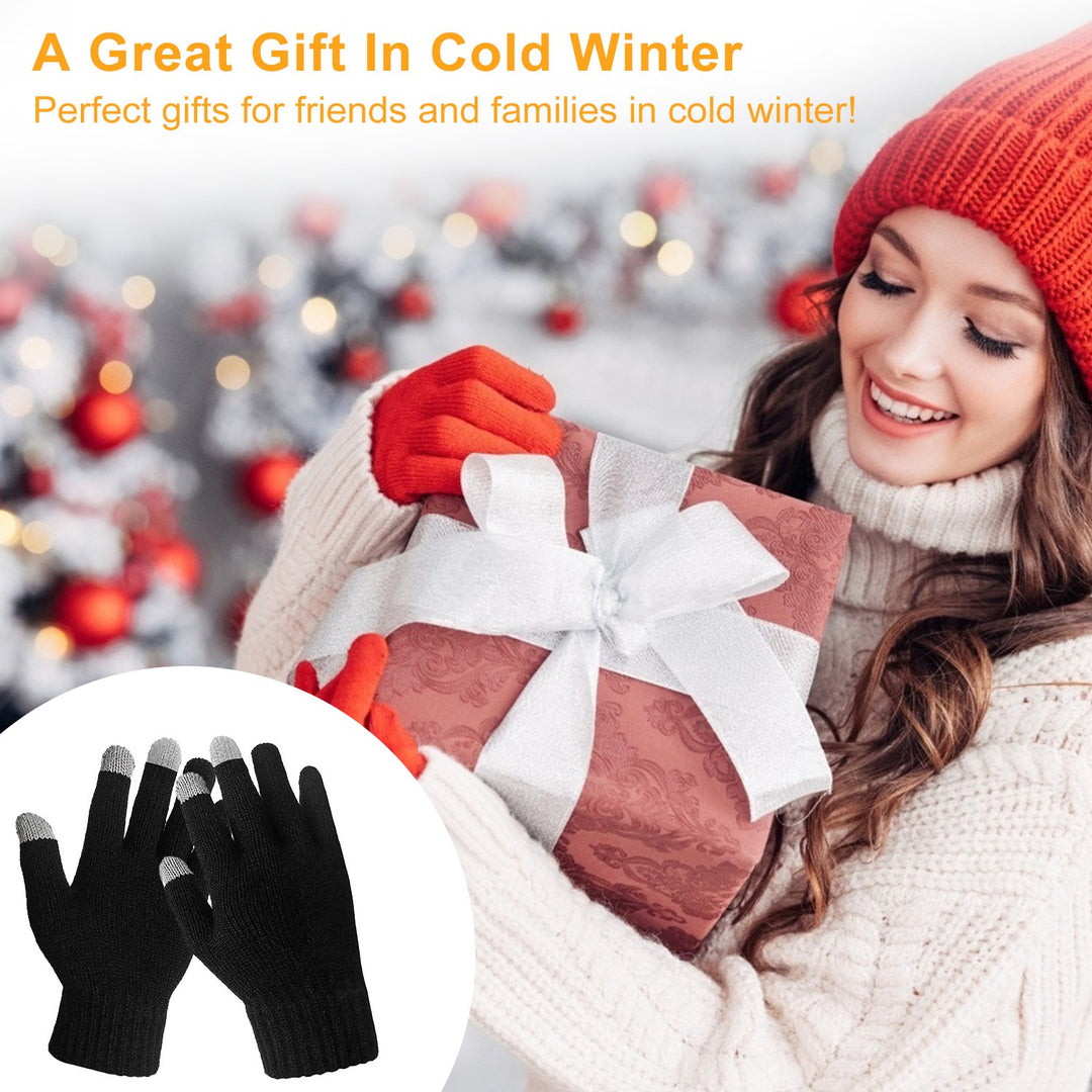 Touch Screen Gloves – Warm Knitted Unisex Winter Gloves
